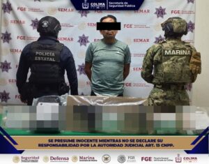 Lee más sobre el artículo Policía Estatal de Colima y fuerzas federales detienen en Manzanillo a sujeto con droga y arma de fuego