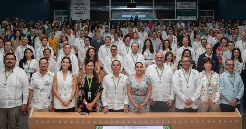 En este momento estás viendo Indira Vizcaíno inaugura la XI Conferencia Internacional de la Anuies en Manzanillo