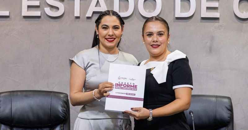 En este momento estás viendo Colima avanza con estabilidad y justicia social, destaca Indira Vizcaíno en su cuarto Informe