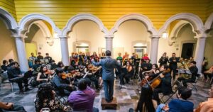 Lee más sobre el artículo Coro y orquesta de la UdeC ofrecieron concierto de requiems para conmemorar el Día de Muertos