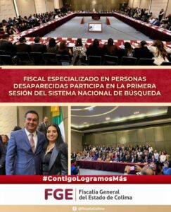 Lee más sobre el artículo Fiscal Especializado en Personas Desaparecidas participa en la Primera Sesión del Sistema Nacional de Búsqueda