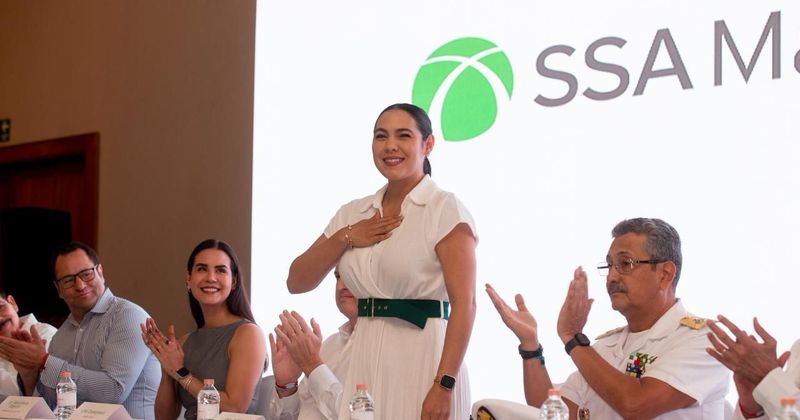 En este momento estás viendo Indira Vizcaíno inaugura la 10ª Convención de Clientes de SSA Marine México