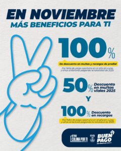 Lee más sobre el artículo Descuentos en predial y multas viales durante noviembre en Colima