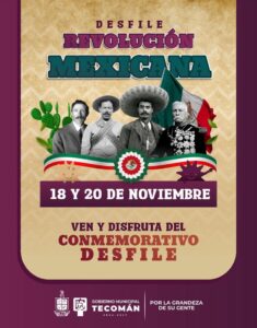 Lee más sobre el artículo Tecomán anuncia desfile por el 115 aniversario de la Revolución Mexicana