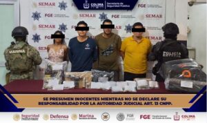 Lee más sobre el artículo Detienen a cuatro personas con droga y arma de fuego