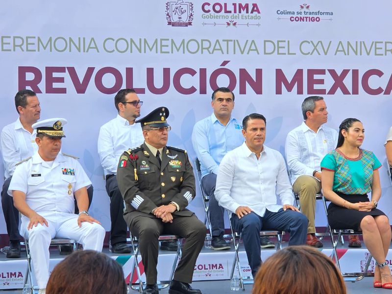 En este momento estás viendo Participa Riult Rivera en ceremonia por el CXV aniversario de la Revolución Mexicana
