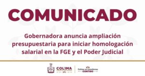 Lee más sobre el artículo Gobernadora anuncia ampliación presupuestaria para iniciar homologación salarial en la FGE y el Poder Judicial