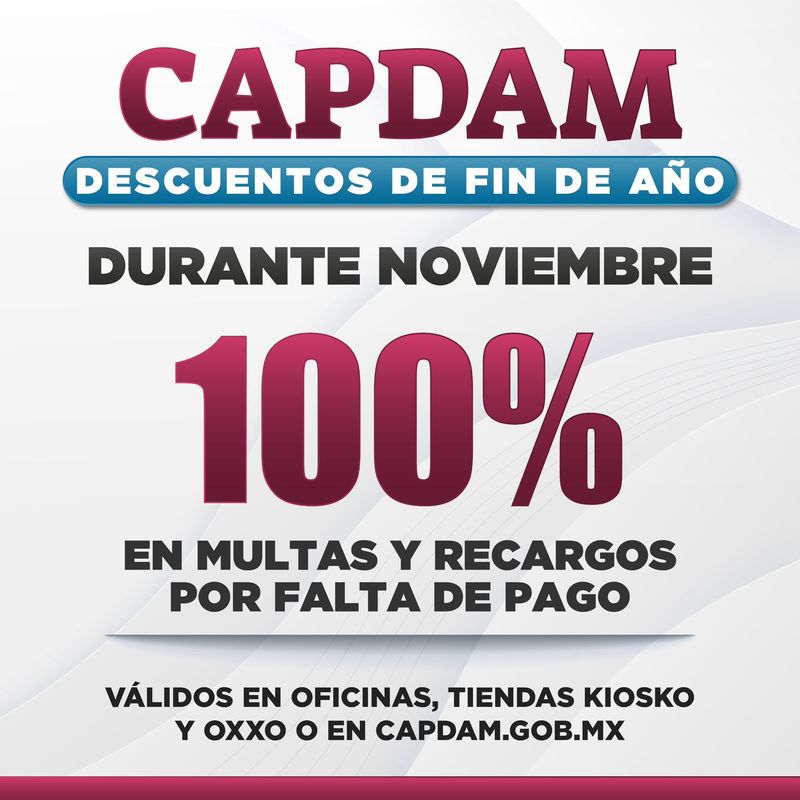 En este momento estás viendo Capdam anuncia descuentos en pago de agua para apoyar la economía familiar