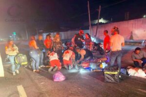 Lee más sobre el artículo En la autopista Colima – Manzanillo; tres heridos tras choque de motocicletas