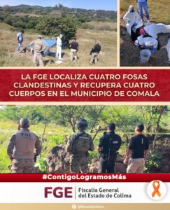 Lee más sobre el artículo La FGE localiza cuatro fosas clandestinas y recupera cuatro cuerpos en el municipio de Comala