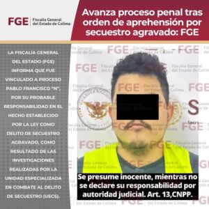 Lee más sobre el artículo A prisión presunto secuestrador en Manzanillo