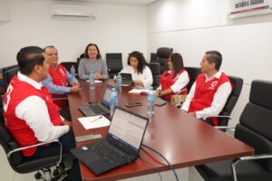 Lee más sobre el artículo Recibe Comisión de Presupuesto del Congreso a integrantes del IEE, Tribunal Electoral y Cruz Roja