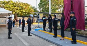 Lee más sobre el artículo Presidenta Rosi Bayardo encabeza entrega de ascensos y reconocimientos a cuerpos policiales