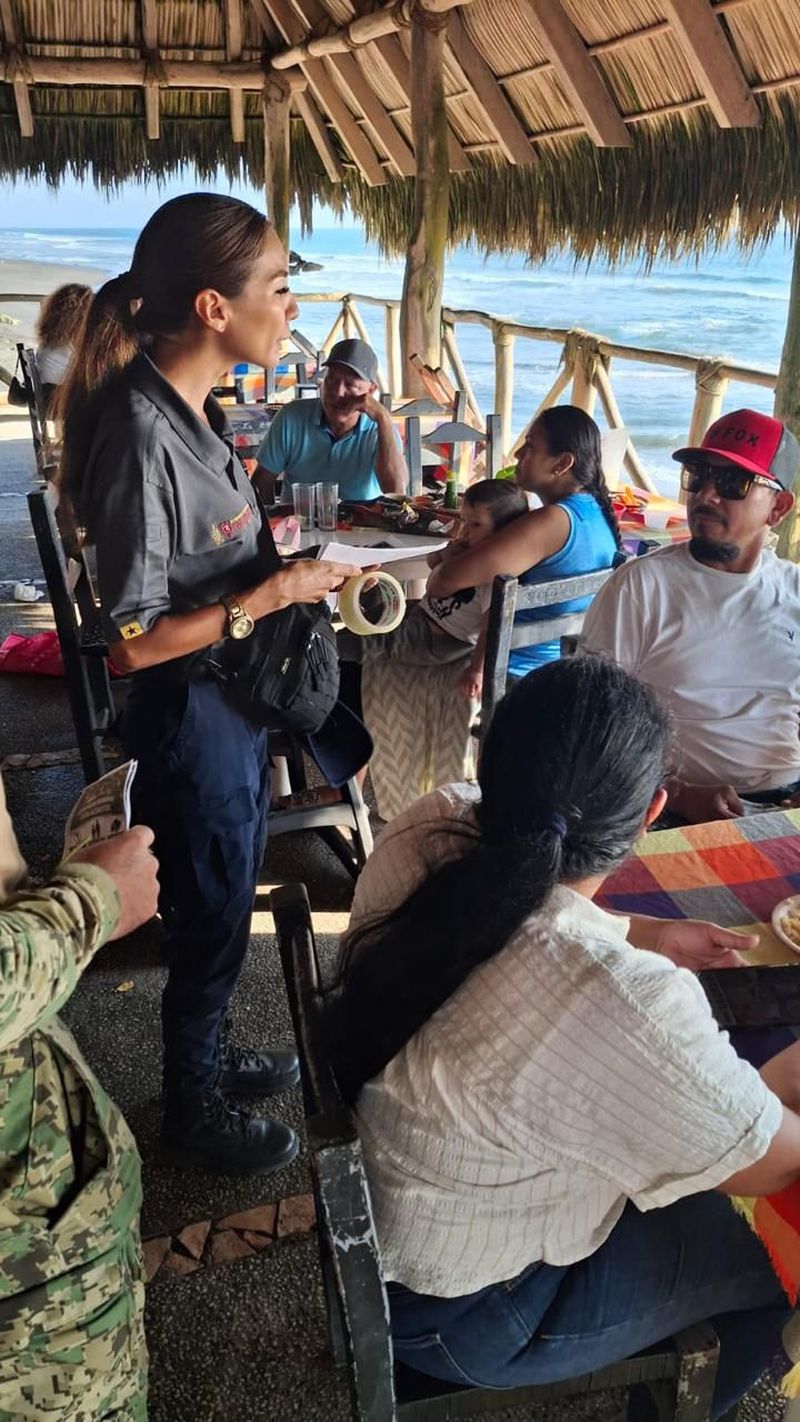 En este momento estás viendo Realizan recorridos de proximidad en playa El Real para garantizar seguridad de visitantes