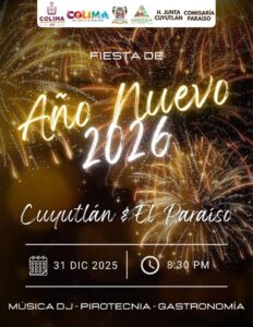 Lee más sobre el artículo Invitan a recibir el Año Nuevo en las playas turísticas de Armería