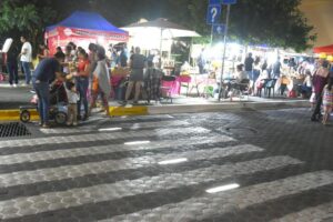 Lee más sobre el artículo Luces led en paso peatonal mejoran la seguridad el Centro Histórico de Colima