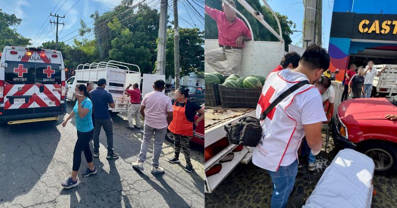En este momento estás viendo Paramédicos de Cruz Roja Colima atienden a hombre lesionado en Villa de Álvarez