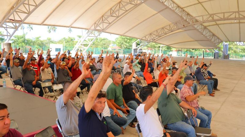 En este momento estás viendo Productores nombran comité provisional y desconocen a Gustavo Arceo en masiva asamblea platanera