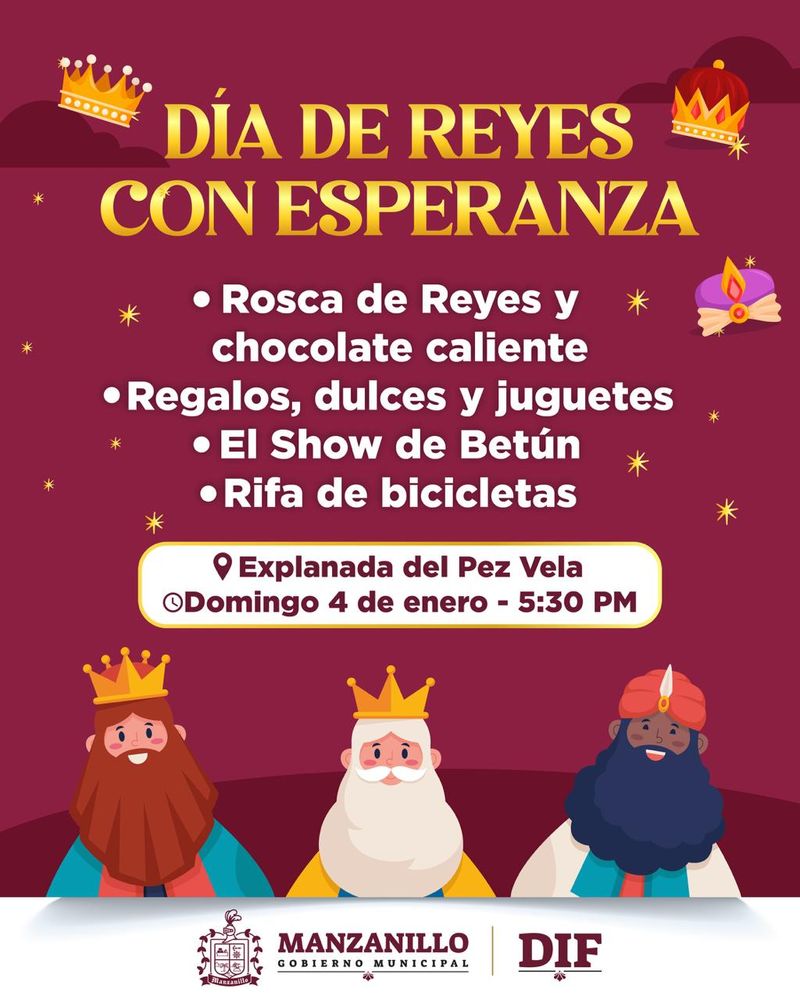 En este momento estás viendo Gobierno de Rosi Bayardo celebrará el Día de Reyes junto a niñas y niños este domingo