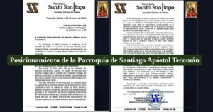 Lee más sobre el artículo Posicionamiento de la Parroquia de Santiago Apóstol Tecomán