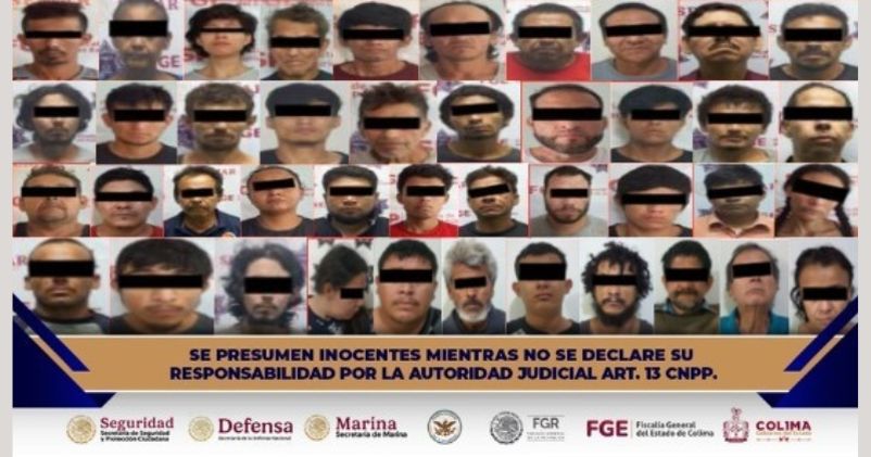 En este momento estás viendo Policía Estatal de Colima detiene a 43 personas en la primera semana de enero