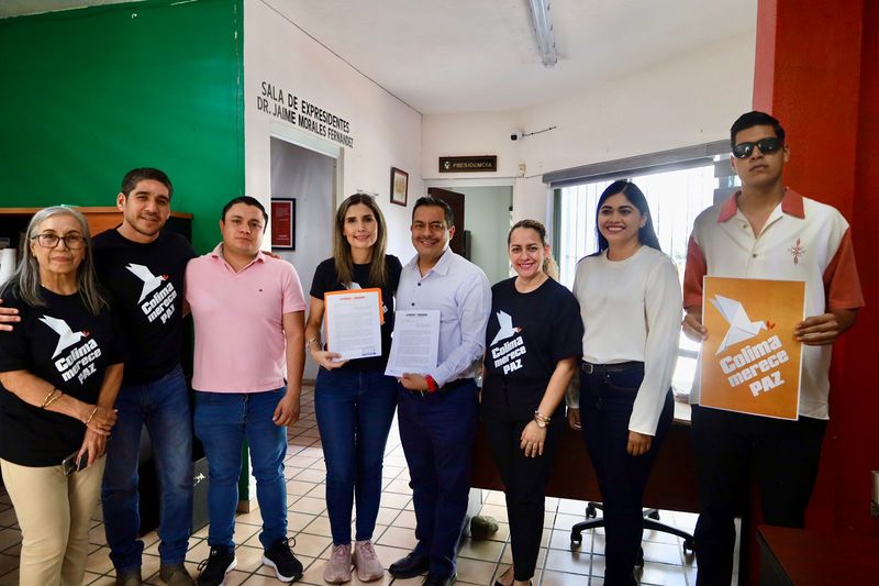 En este momento estás viendo Movimiento Ciudadano solicita diálogo amplio para construir la paz en Colima