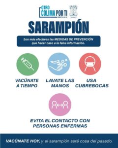 Lee más sobre el artículo El Ayuntamiento de Colima refuerza llamado a la prevención ante casos de sarampión