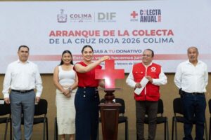 Lee más sobre el artículo Indira Vizcaíno participó en el arranque de la Colecta Anual de la Cruz Roja 2026 en Colima