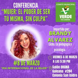 Lee más sobre el artículo PVEM Tecomán convoca a conferencia por el Día Internacional de la Mujer