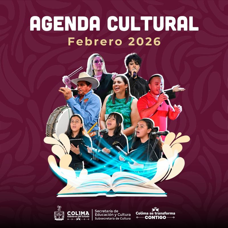En este momento estás viendo Cultura Colima presenta agenda de febrero, con más de 50 actividades artísticas y talleres gratuitos