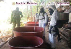 Lee más sobre el artículo Desmantelan un laboratorio clandestino y aseguran 300 kilos de estupefacientes en Guerrero