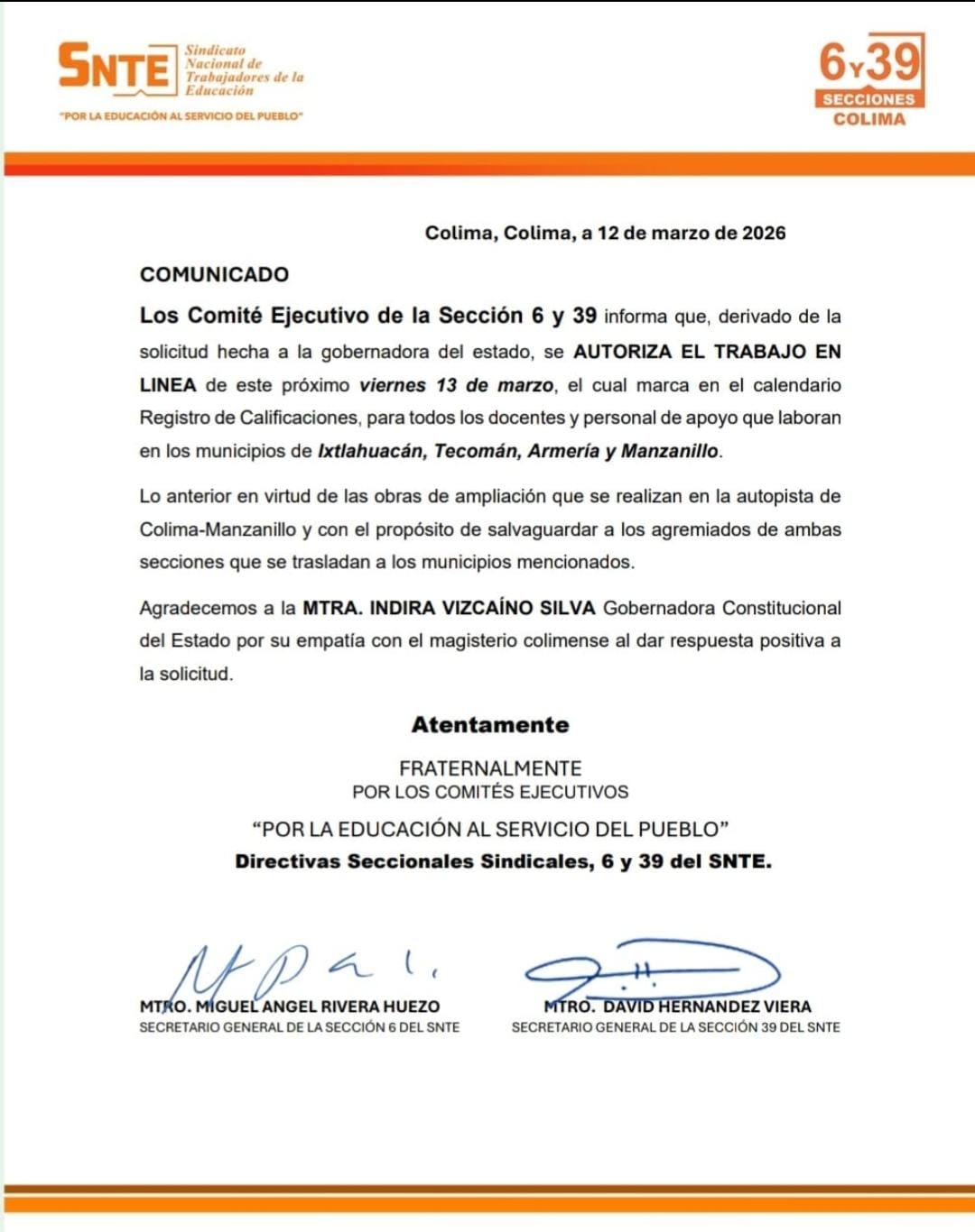 En este momento estás viendo Maestros de Ixtlahuacán, Manzanillo, Tecomán y Armería trabajaran en línea este viernes