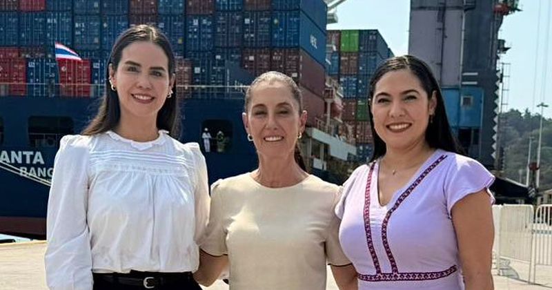 En este momento estás viendo Rosi Bayardo dialoga sobre avance de proyectos para Manzanillo junto a Claudia Sheinbaum