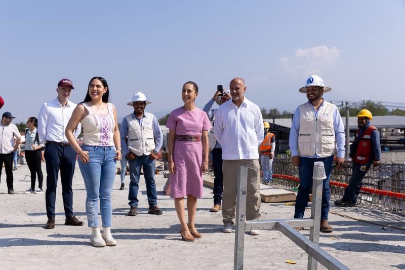 En este momento estás viendo Este sábado, Claudia Sheinbaum e Indira Vizcaíno supervisaron avances en ‘Arco Sur’ y acueducto ‘Agua para Colima’