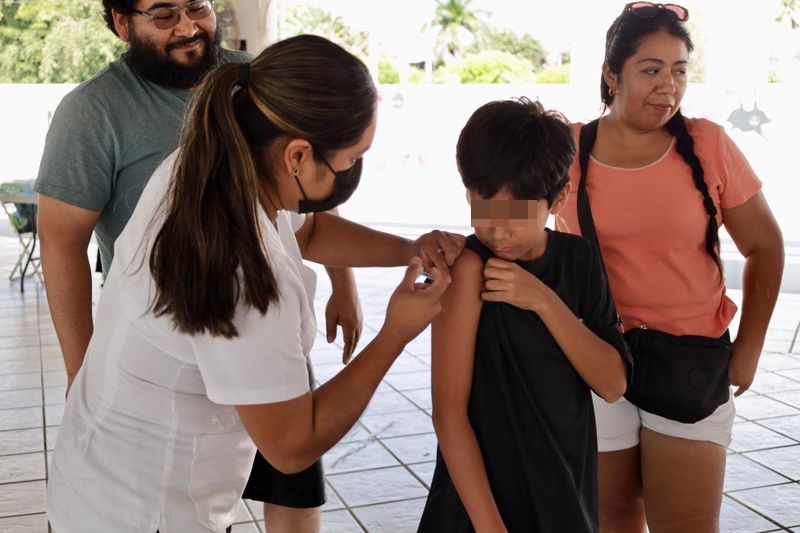En este momento estás viendo Salud Colima instalará macrocentro de vacunación contra el sarampión en la unidad ‘Gil Cabrera’ en Villa de Álvarez