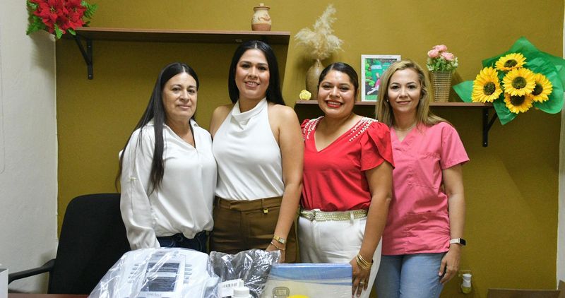 En este momento estás viendo En Armería fortalecen atención en la Unidad Básica de Rehabilitación con entrega de material terapéutico