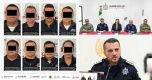 Lee más sobre el artículo FGE detiene a 8 elementos de la Policía Municipal de Manzanillo por presuntos vínculos con la delincuencia organizada