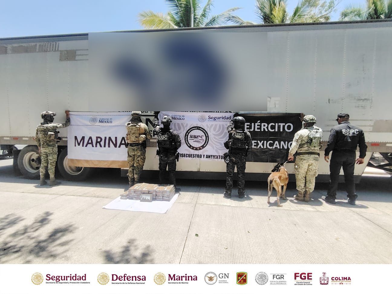 En este momento estás viendo Aseguran más de 65 kilogramos de narcóticos en Tecomán