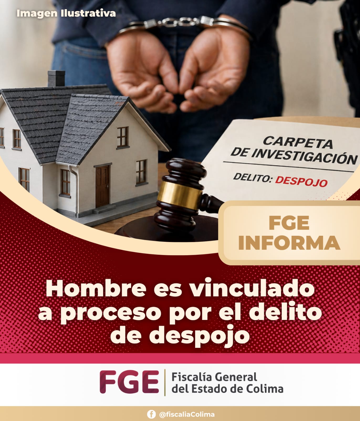 En este momento estás viendo Hombre es vinculado a proceso por el delito de despojo