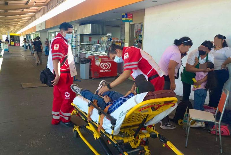 En este momento estás viendo Atienden a masculino con probable infarto en la Central de Autobuses de Colima