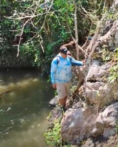 Lee más sobre el artículo A paso firme y bajo el sol, peregrinos tecomenses avanzan hacia Talpa
