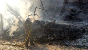 Lee más sobre el artículo Controlan incendio de pastizal en Rincón de López; evitan afectaciones a viviendas