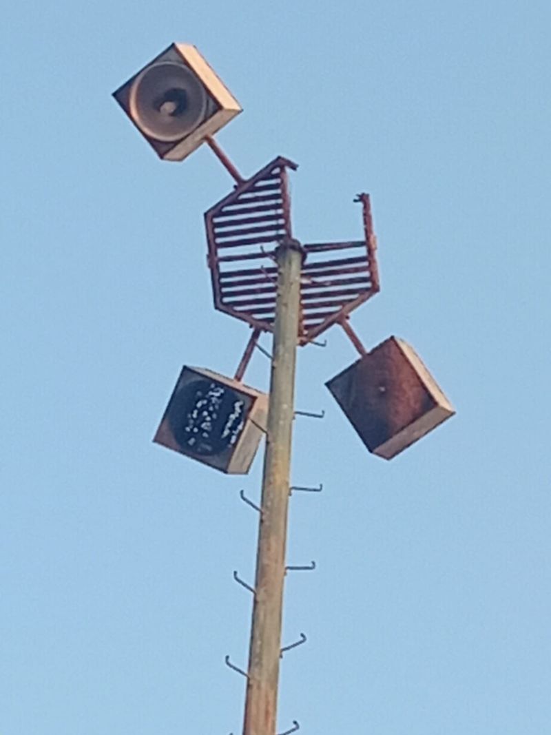 En este momento estás viendo Denuncian poste dañado con enjambre en parque de Cerro de Ortega