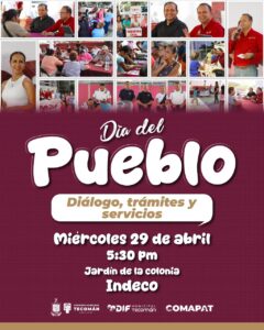 Lee más sobre el artículo Día del Pueblo llegará este miércoles a la colonia Indeco en Tecomán