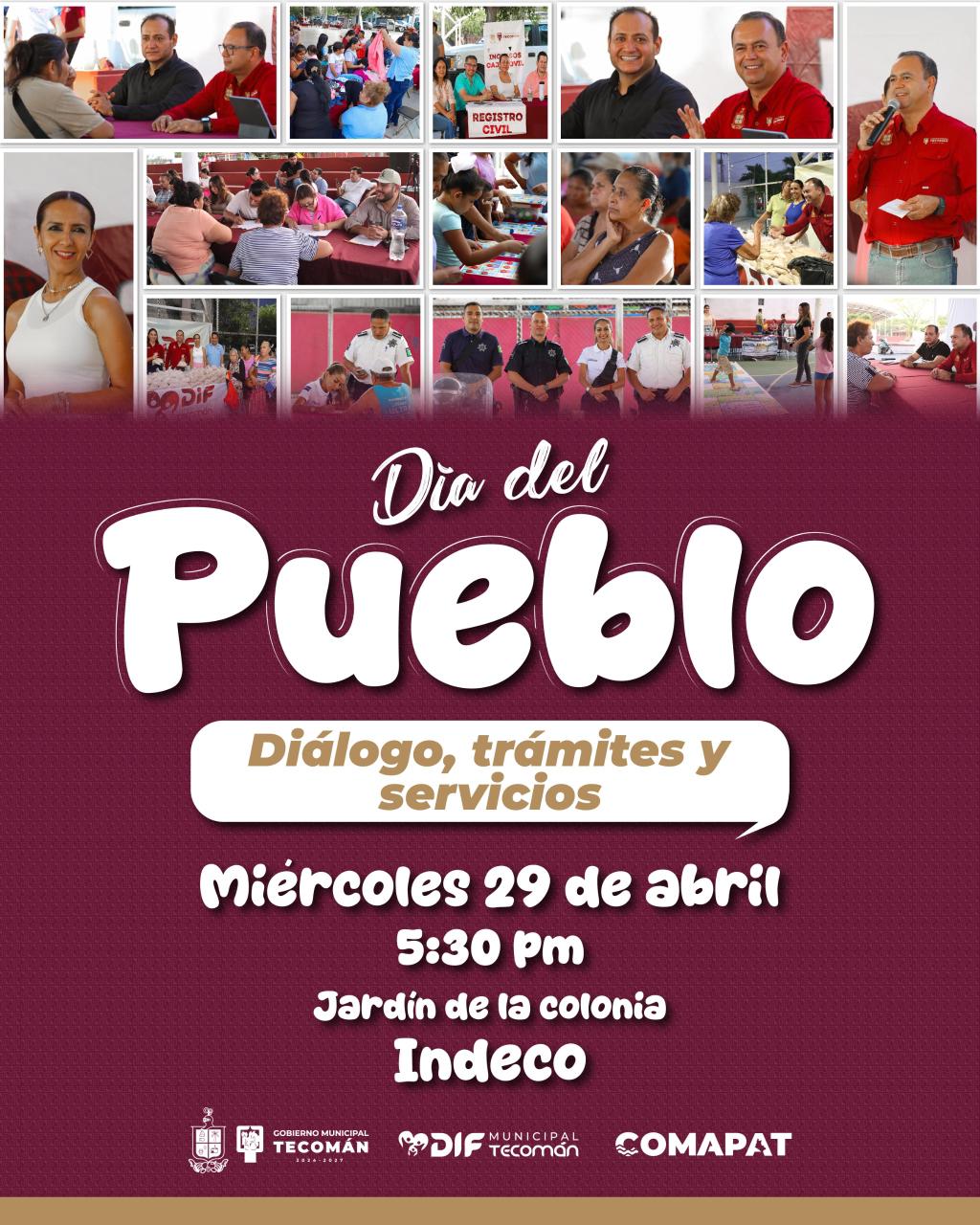 En este momento estás viendo Día del Pueblo llegará este miércoles a la colonia Indeco en Tecomán