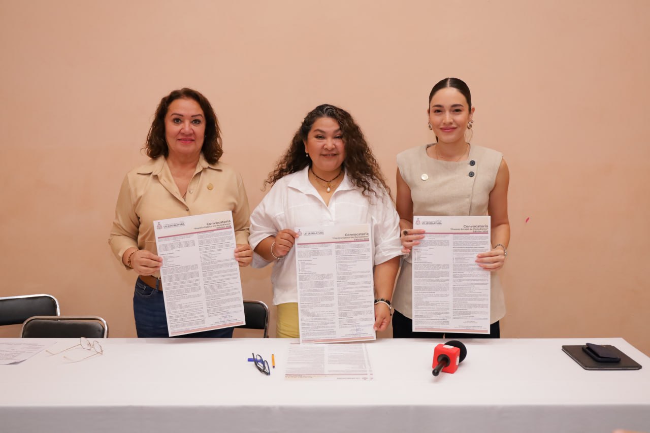 En este momento estás viendo Presenta el Congreso del Estado la convocatoria para el Premio Estatal de Periodismo 2026