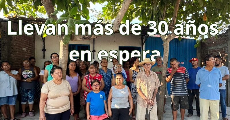 En este momento estás viendo Colonos de Tecomán piden intervención para destrabar escrituración; llevan más de 30 años en espera