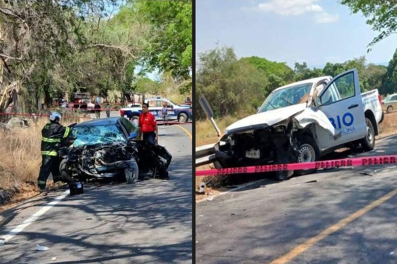 En este momento estás viendo Un muerto y 2 heridos en la carretera a El Chivato por choque frontal entre 2 vehículos