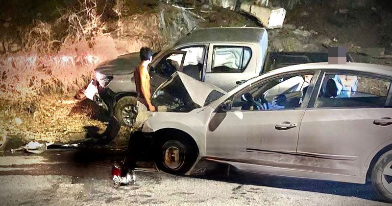 En este momento estás viendo 4 lesionados, entre ellos dos menores, deja choque en la carretera Armería–Tecomán