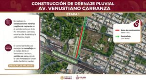 Lee más sobre el artículo Ajustarán circulación en avenida Venustiano Carranza en la capital a partir de este martes
